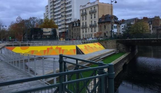 Station de relèvement Aristide Briand et fontaine Maginot réhabilitée
