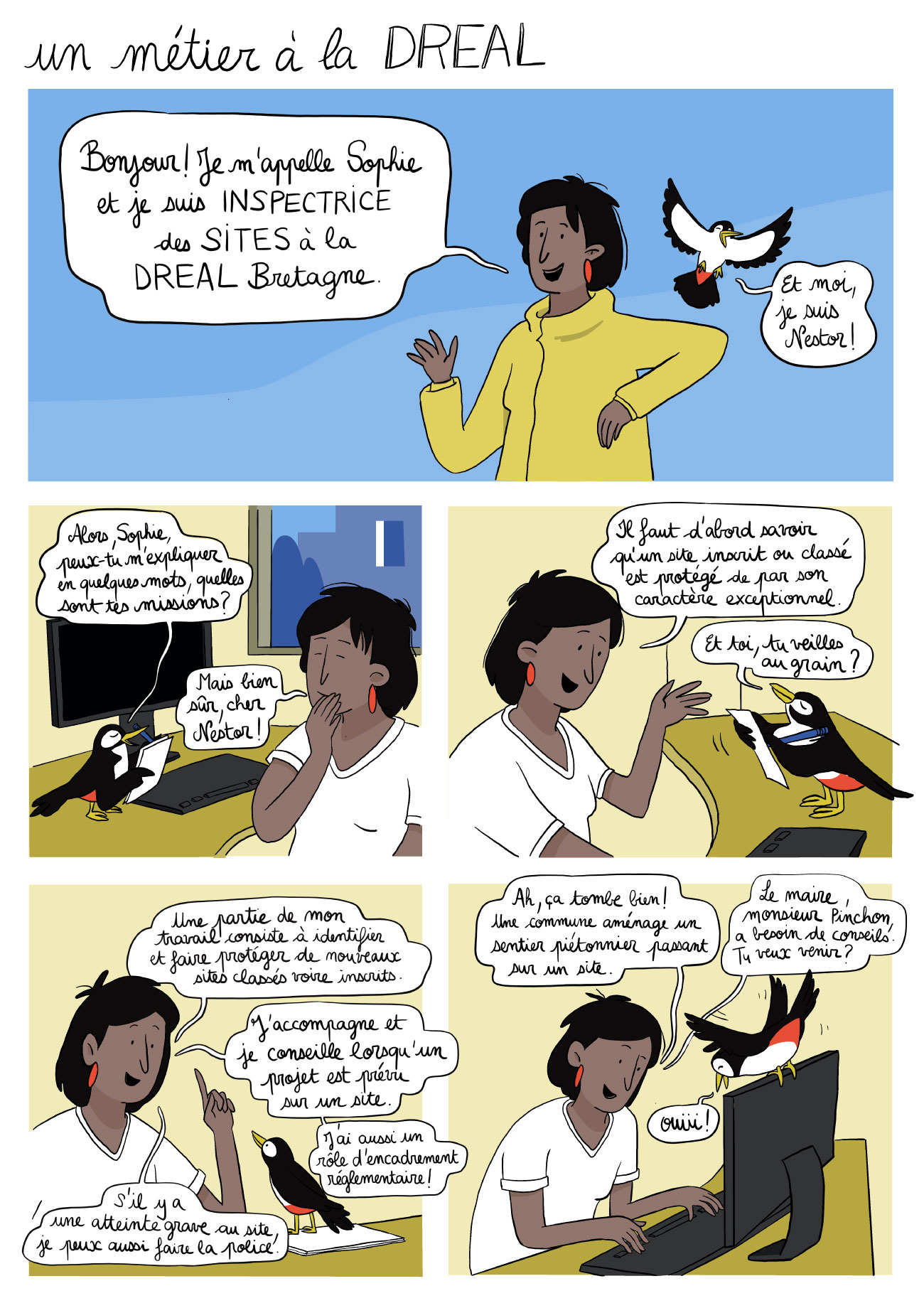 Inspectrice des sites, page 1