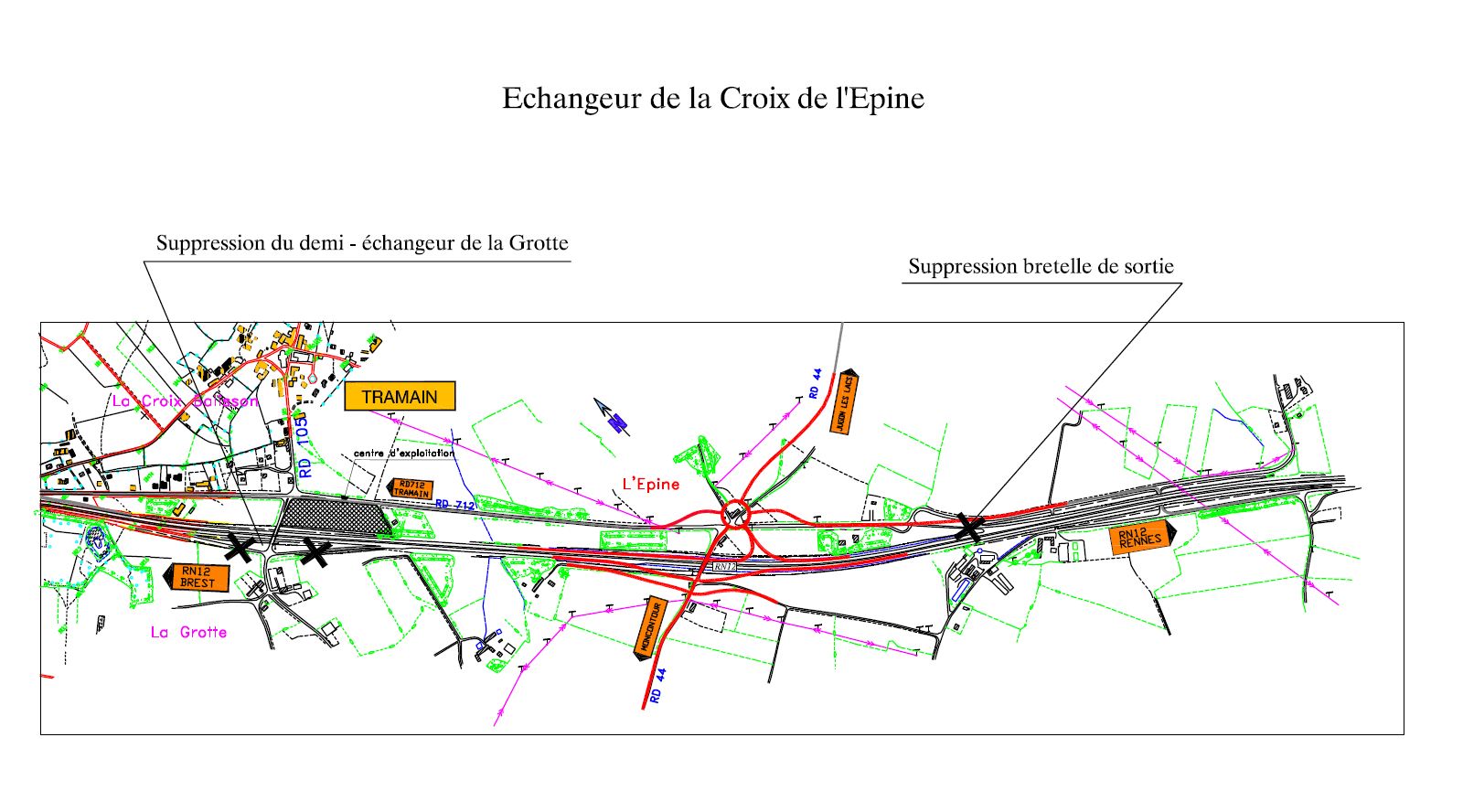 Echangeur de la Croix de l'Epine