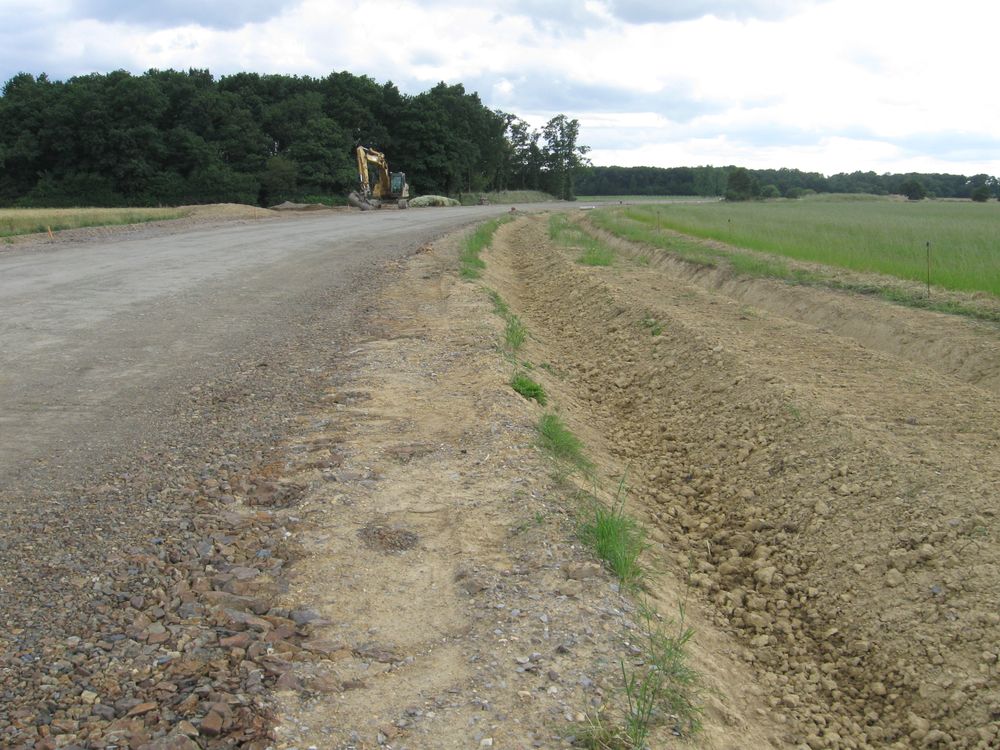 Réseau séparatif, cunette et fossé