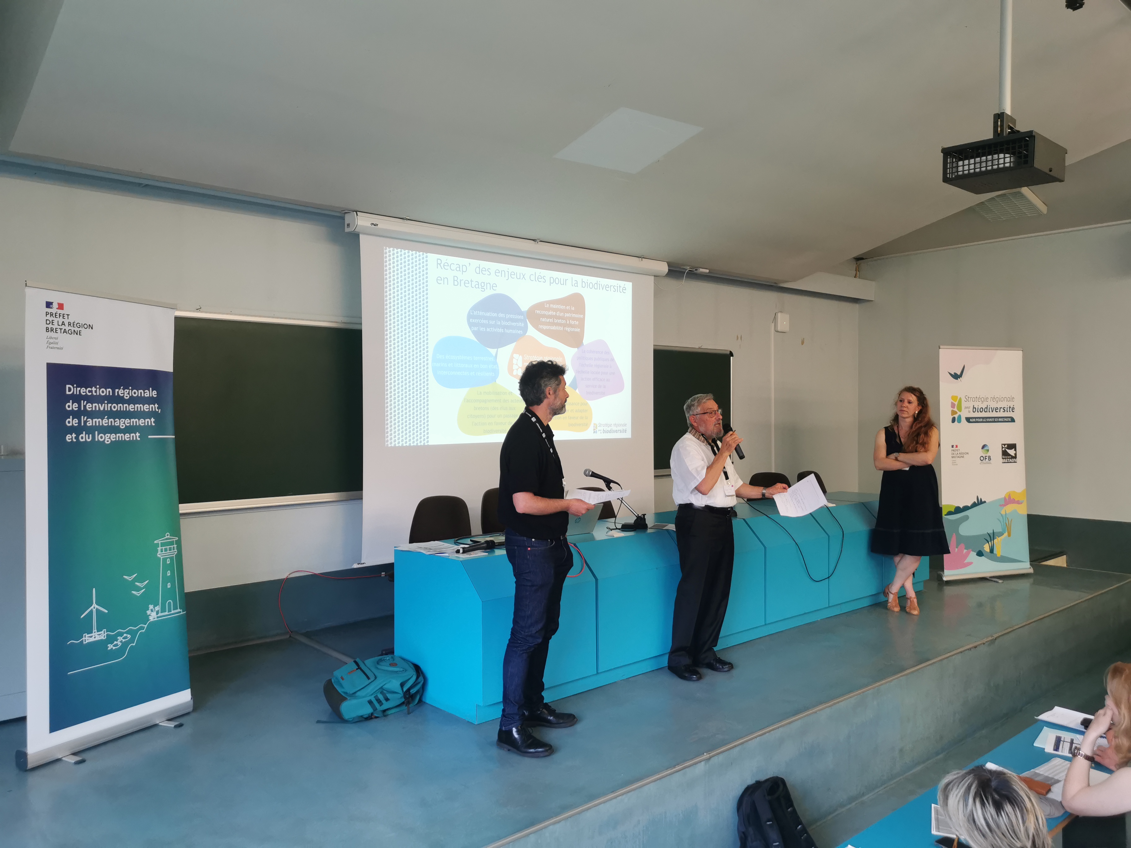 Image 1 : Restitution de l'atelier sur les enjeux de biodiversité