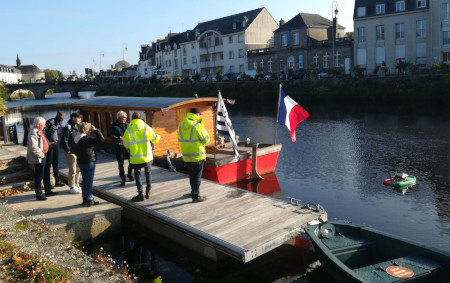 Démonstration de l'unité hydrologie à Pontivy
