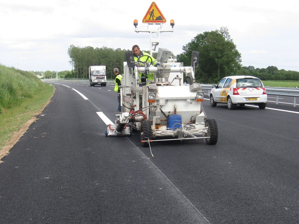 Mise en place du marquage