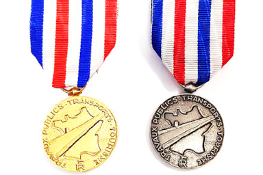 Médaille d'honneur des Transports Routiers | Grades vermeil et argent