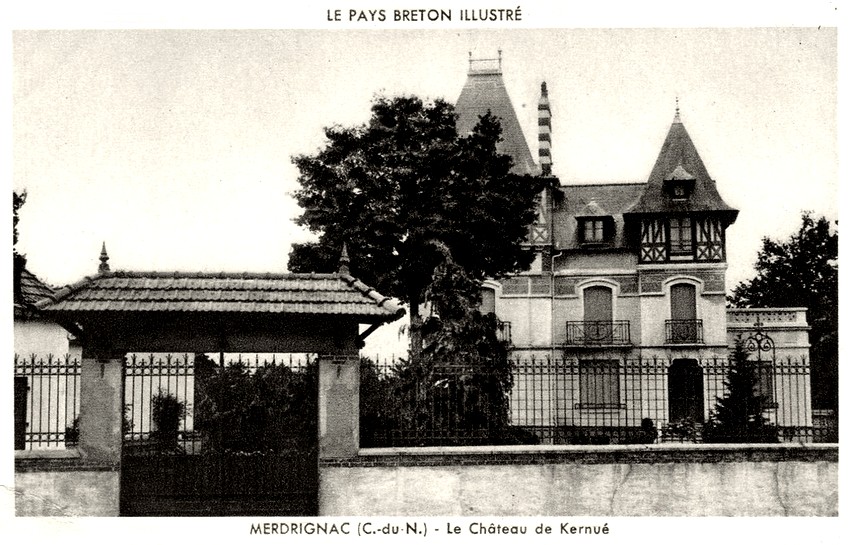 merdrignac cotes du nord le chateau de kernue