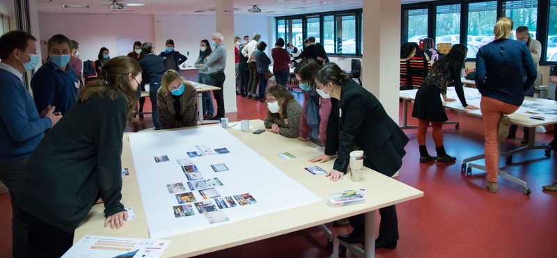 Photo atelier de la Fresque du Climat